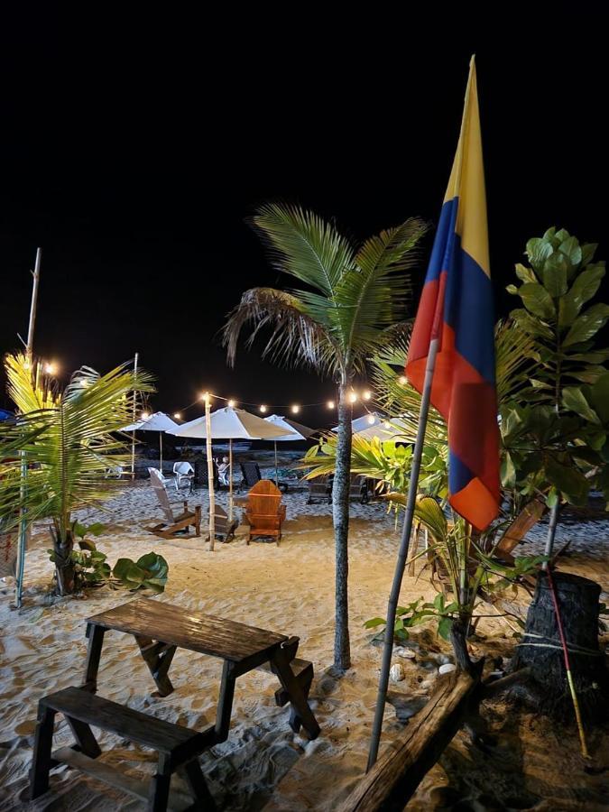 El Almendron Beach Hostel Guachaca Εξωτερικό φωτογραφία